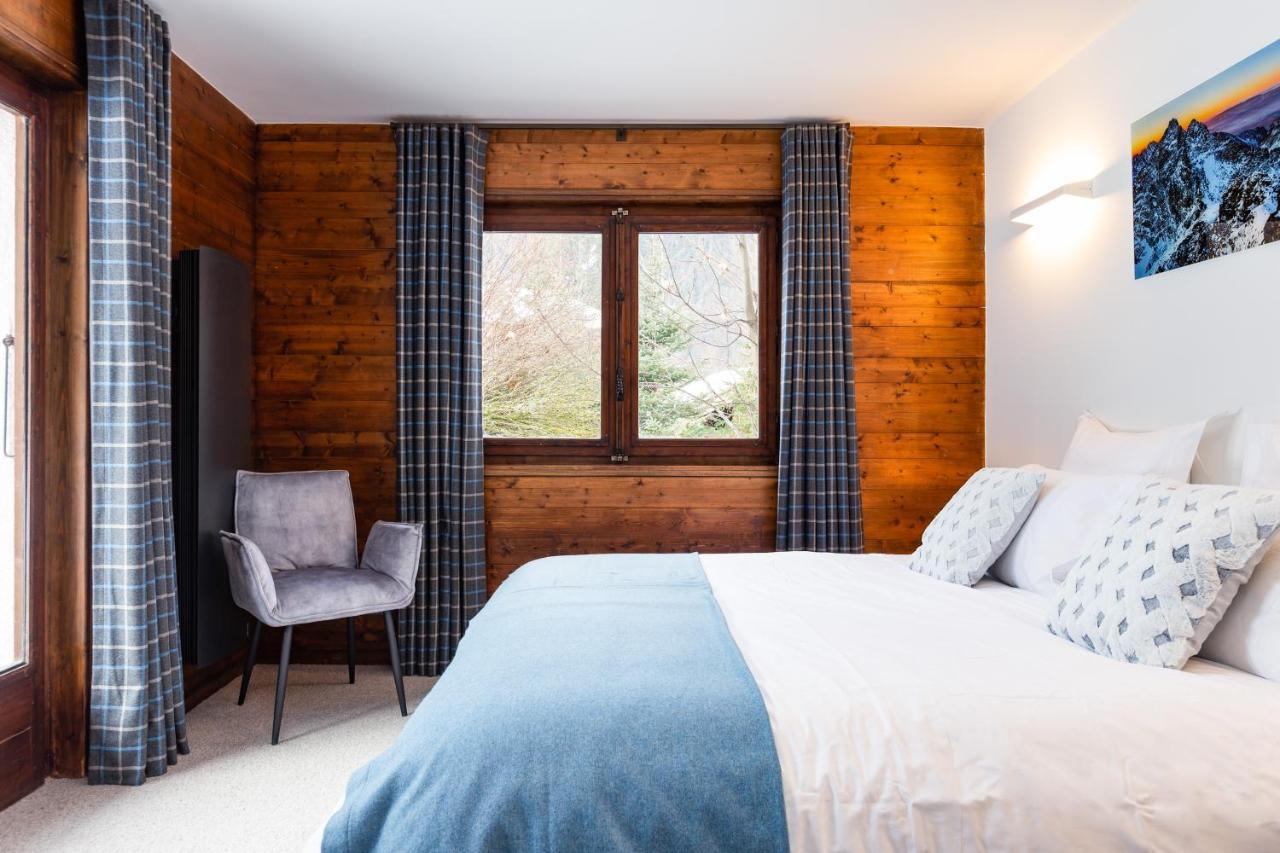 Chalet Les Praz - 280Sqm - Sauna Cinema Fitness - 5 Bedrooms In Heart Of Les Praz - By Cozee Rentals شامونكس المظهر الخارجي الصورة