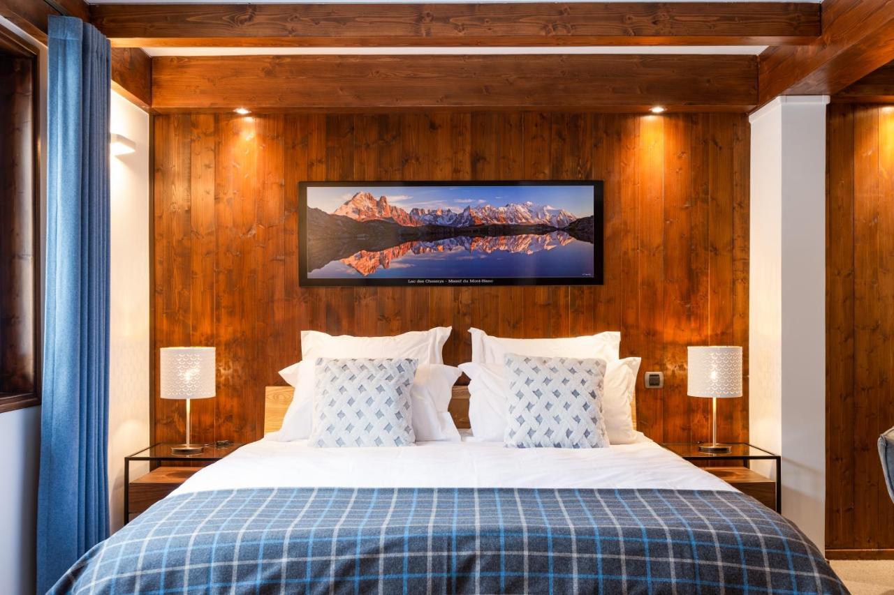Chalet Les Praz - 280Sqm - Sauna Cinema Fitness - 5 Bedrooms In Heart Of Les Praz - By Cozee Rentals شامونكس المظهر الخارجي الصورة