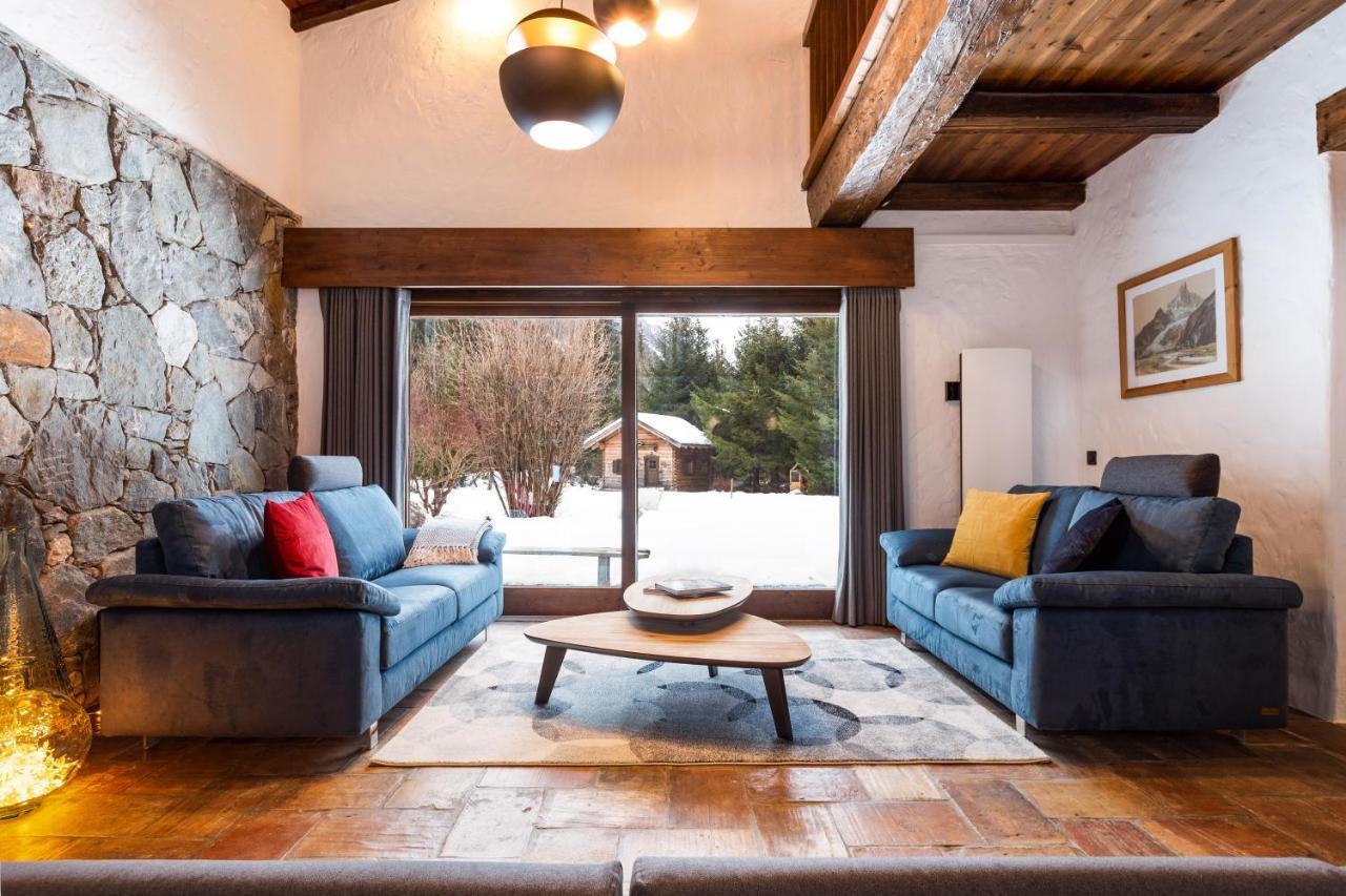 Chalet Les Praz - 280Sqm - Sauna Cinema Fitness - 5 Bedrooms In Heart Of Les Praz - By Cozee Rentals شامونكس المظهر الخارجي الصورة