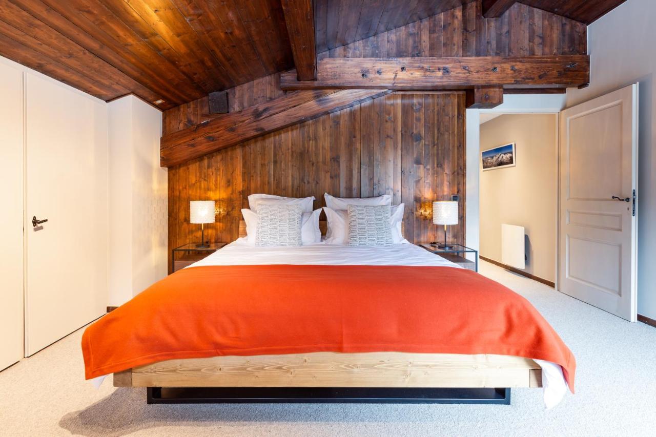 Chalet Les Praz - 280Sqm - Sauna Cinema Fitness - 5 Bedrooms In Heart Of Les Praz - By Cozee Rentals شامونكس المظهر الخارجي الصورة